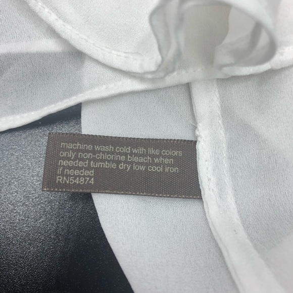 The Limited Sheer Ruffle Top - Picture 2 of 6